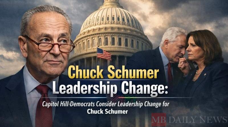 Chuck Schumer Leadership Change: Capitol Hill Democrats Consider Leadership Change for Chuck Schumer